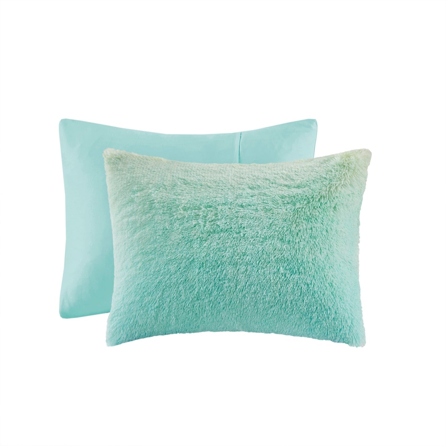 Intelligent Design Talia Ombre Shaggy Faux Fur Comforter Set