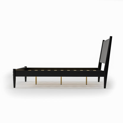 Mid-Century Panel Bed