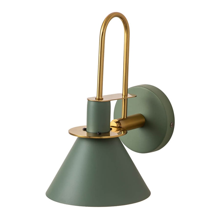 Mid-century Modern 1-Light Cone Wall Sconce - 7in Bedroom Light