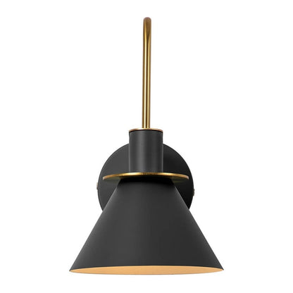 Mid-century Modern 1-Light Cone Wall Sconce - 7in Bedroom Light
