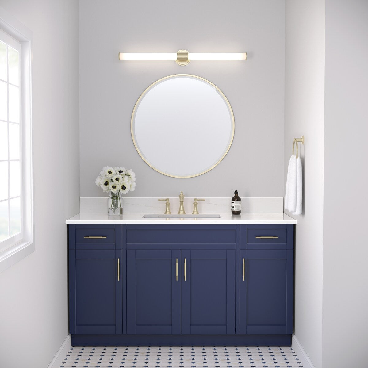 Millennium Lighting Truman LED Bathroom Vanity Fixture in Multiple Finishes