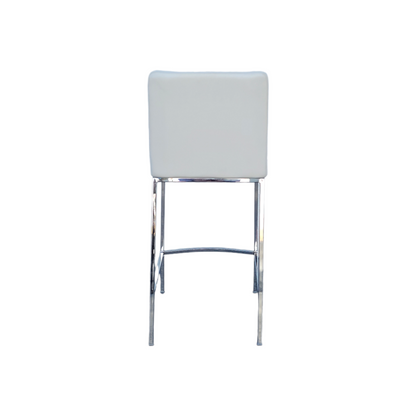 Tabouret de comptoir blanc minimaliste