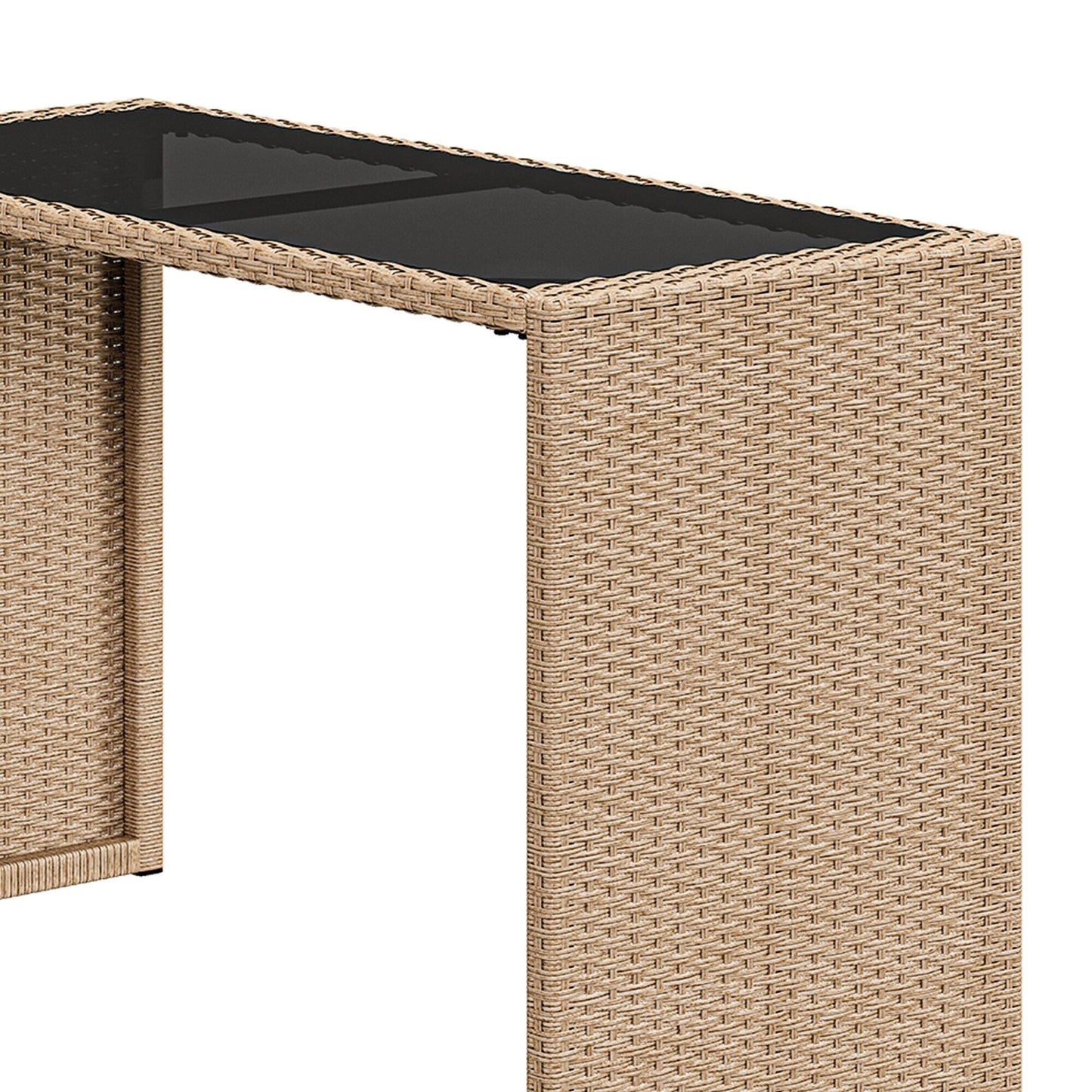 Moasis 5-Piece Outdoor Furniture Wicker Bar Set - 5PCS