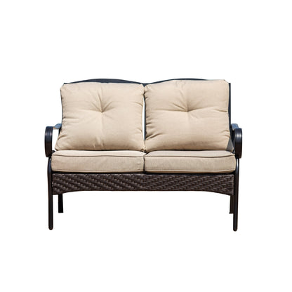 Moda Steel Patio Durable Sofa Sets For Customer Free Combination