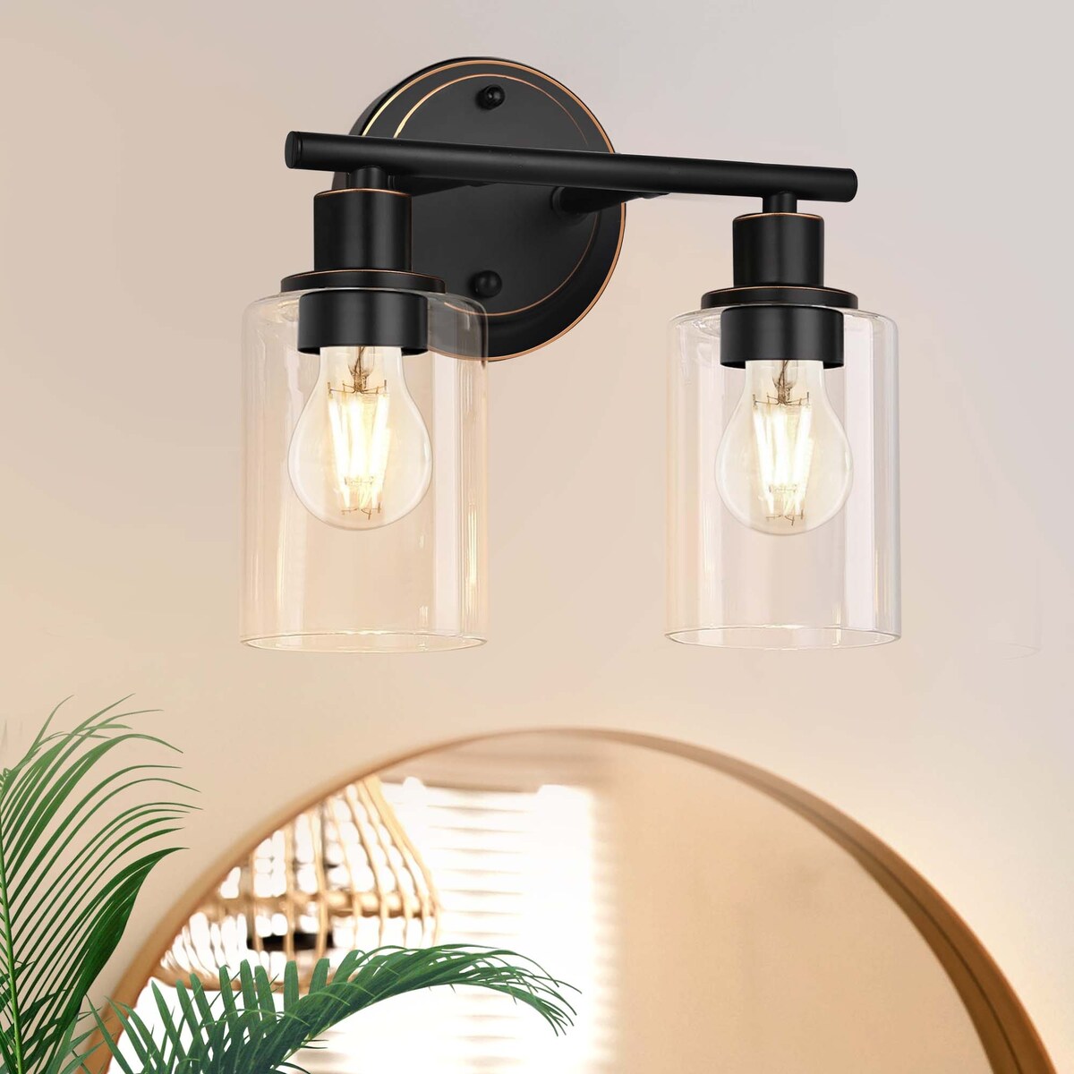 Modern 2/3/4-light Bathroom Dimmable Vanity Lights Wall Sconces