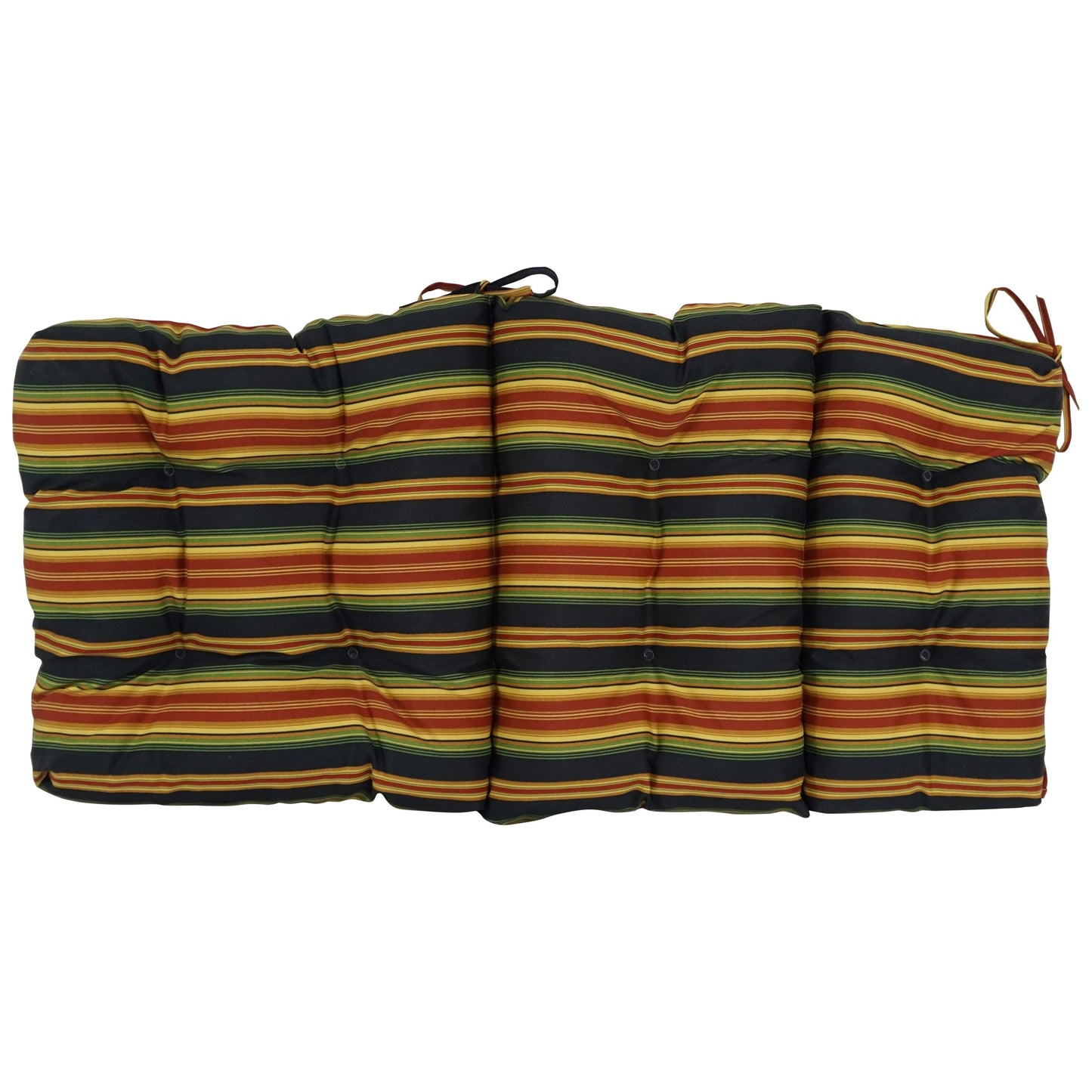 Multi-section Tufted Outdoor Seat/Back Chair Cushion (Multiple Sizes)