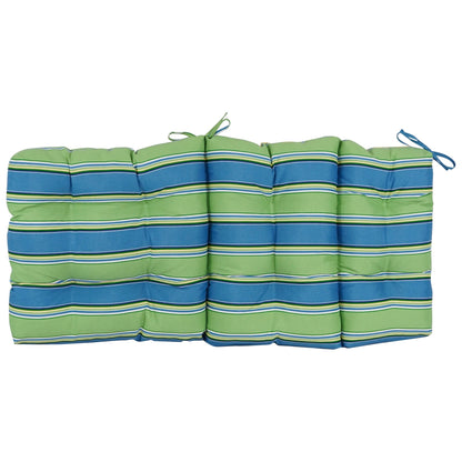 Multi-section Tufted Outdoor Seat/Back Chair Cushion (Multiple Sizes)