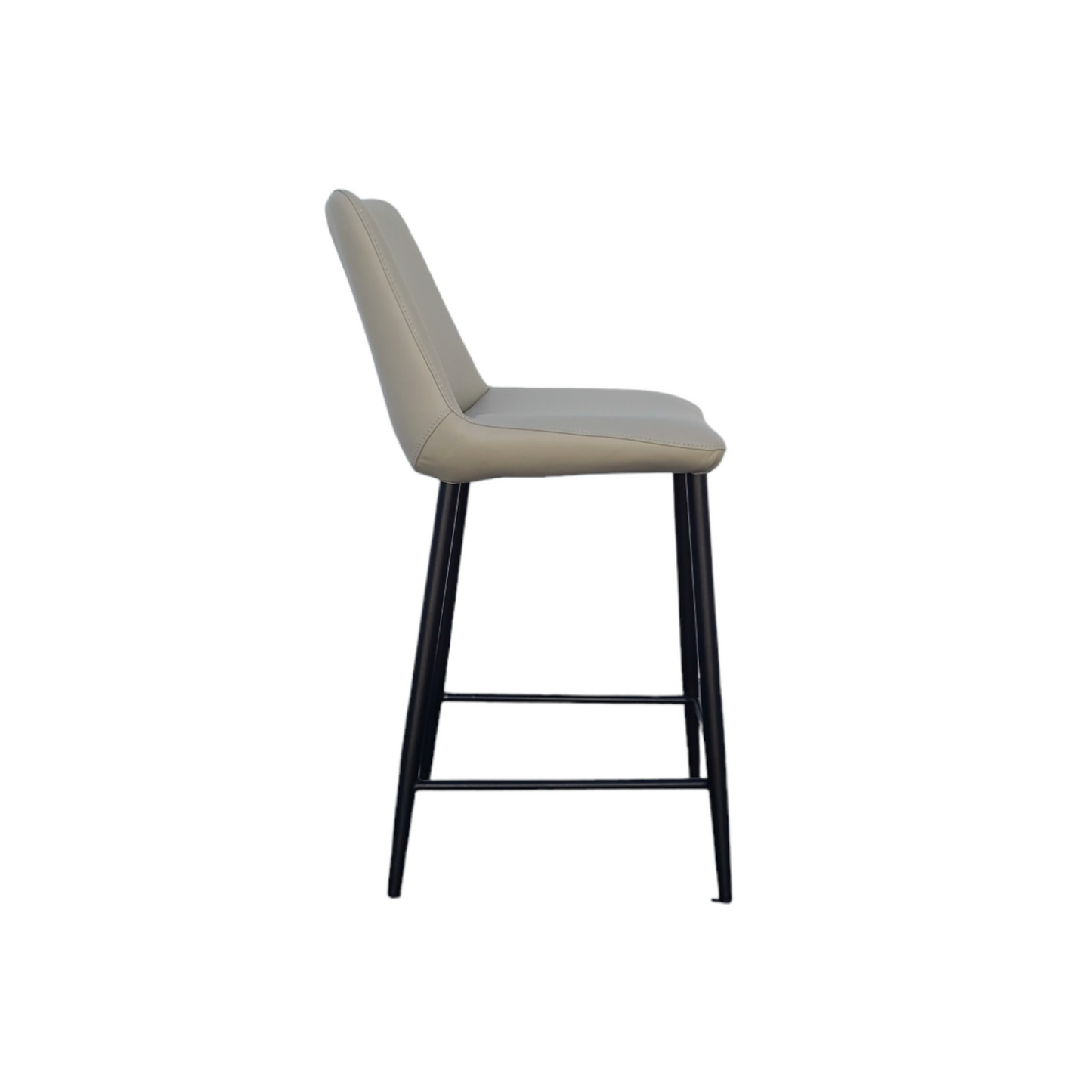 Tabouret de bar en cuir de blé Nantes