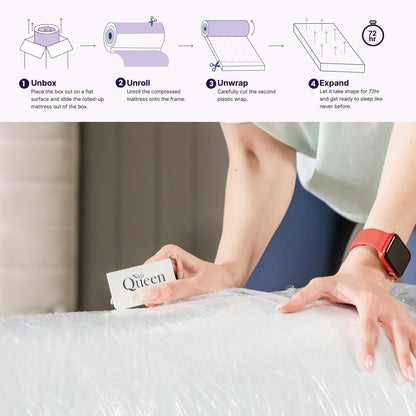 NapQueen Elizabeth 12 Gel Memory Foam Mattress