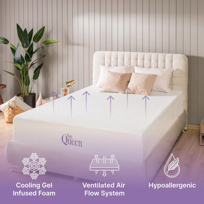 NapQueen Elizabeth 12 Gel Memory Foam Mattress