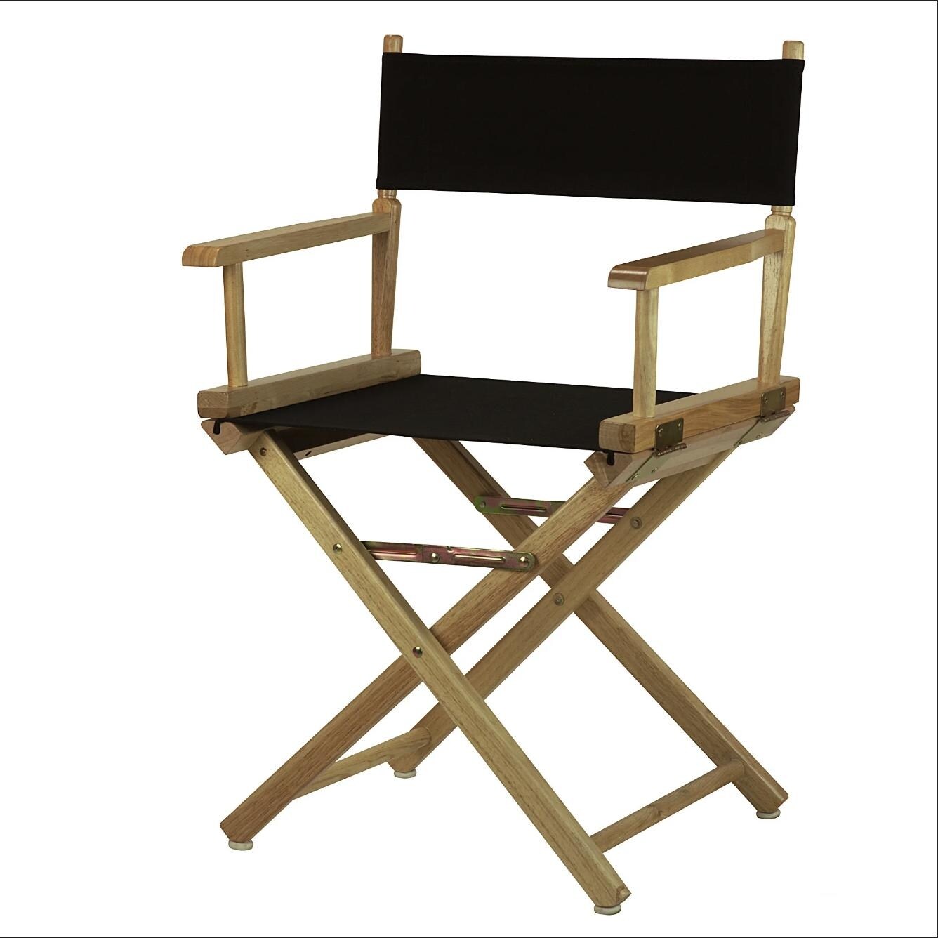 Natural Frame 18-inch Director's Chair