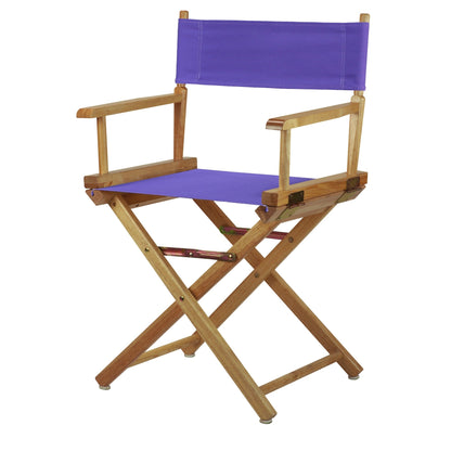 Natural Frame 18-inch Director's Chair