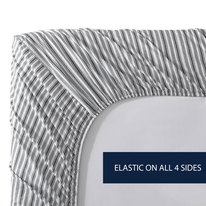 Nautica Percale Cotton Fully Elastic Fitted Sheet