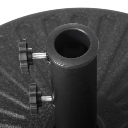 Newport 55-lb Fillable Round Patio Market Umbrella Base Stand - N/A