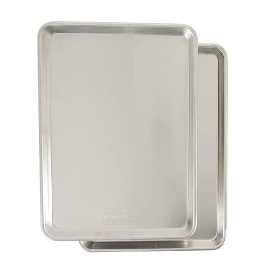 Nordic Ware Naturals Bakers Half Sheet, 2 Pack