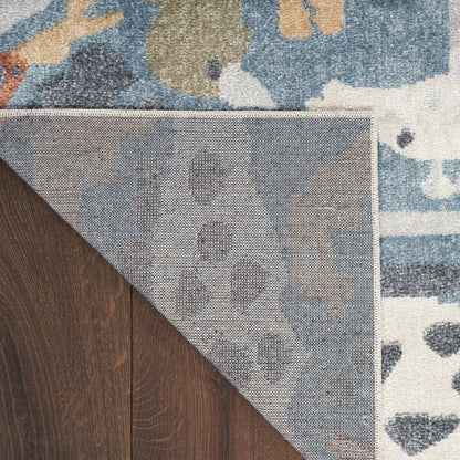 Nourison Astra Machine Washable Animal Print Area Rug