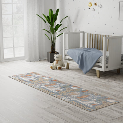 Nourison Astra Machine Washable Animal Print Area Rug