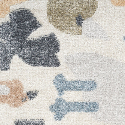 Nourison Astra Machine Washable Animal Print Area Rug