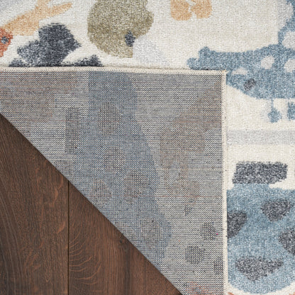 Nourison Astra Machine Washable Animal Print Area Rug