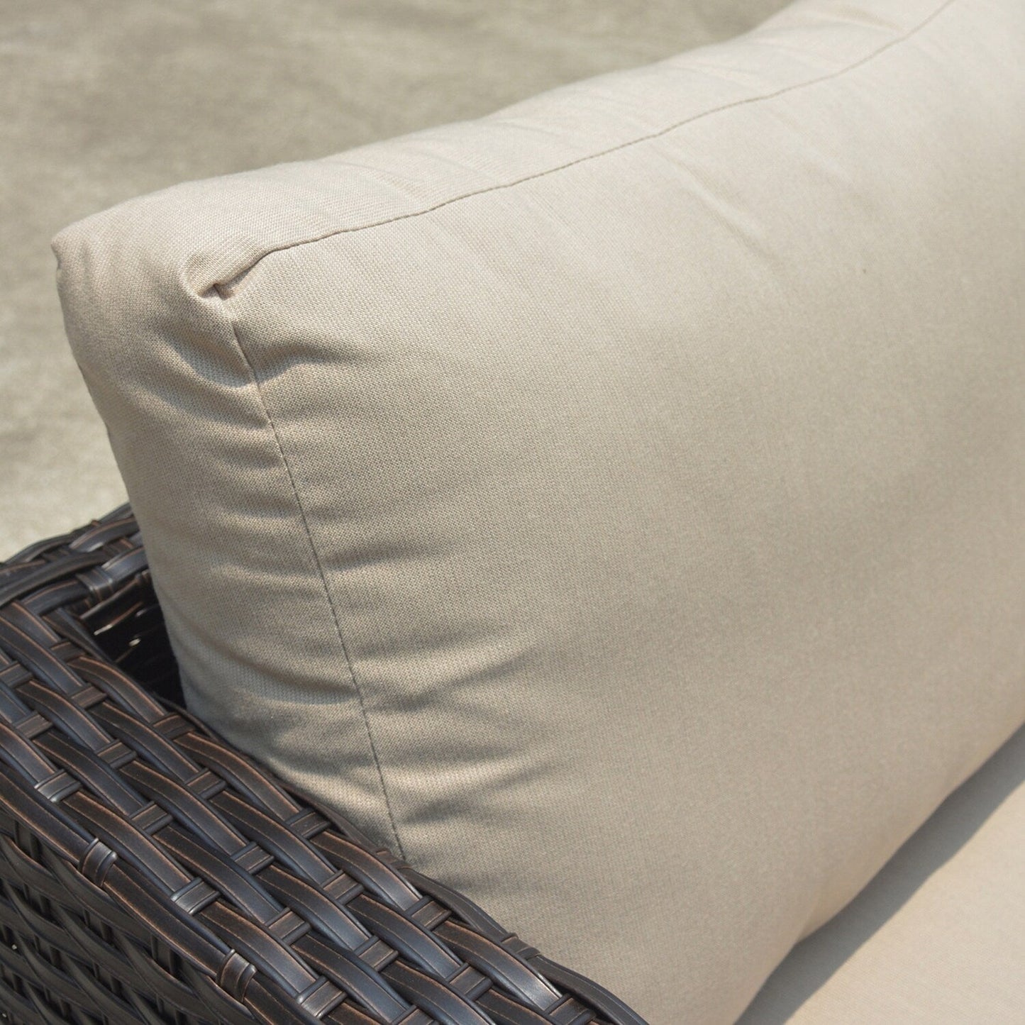 OVIOS 12-piece Sunbrella & Olefin Fabric Patio Furniture Conversation Set