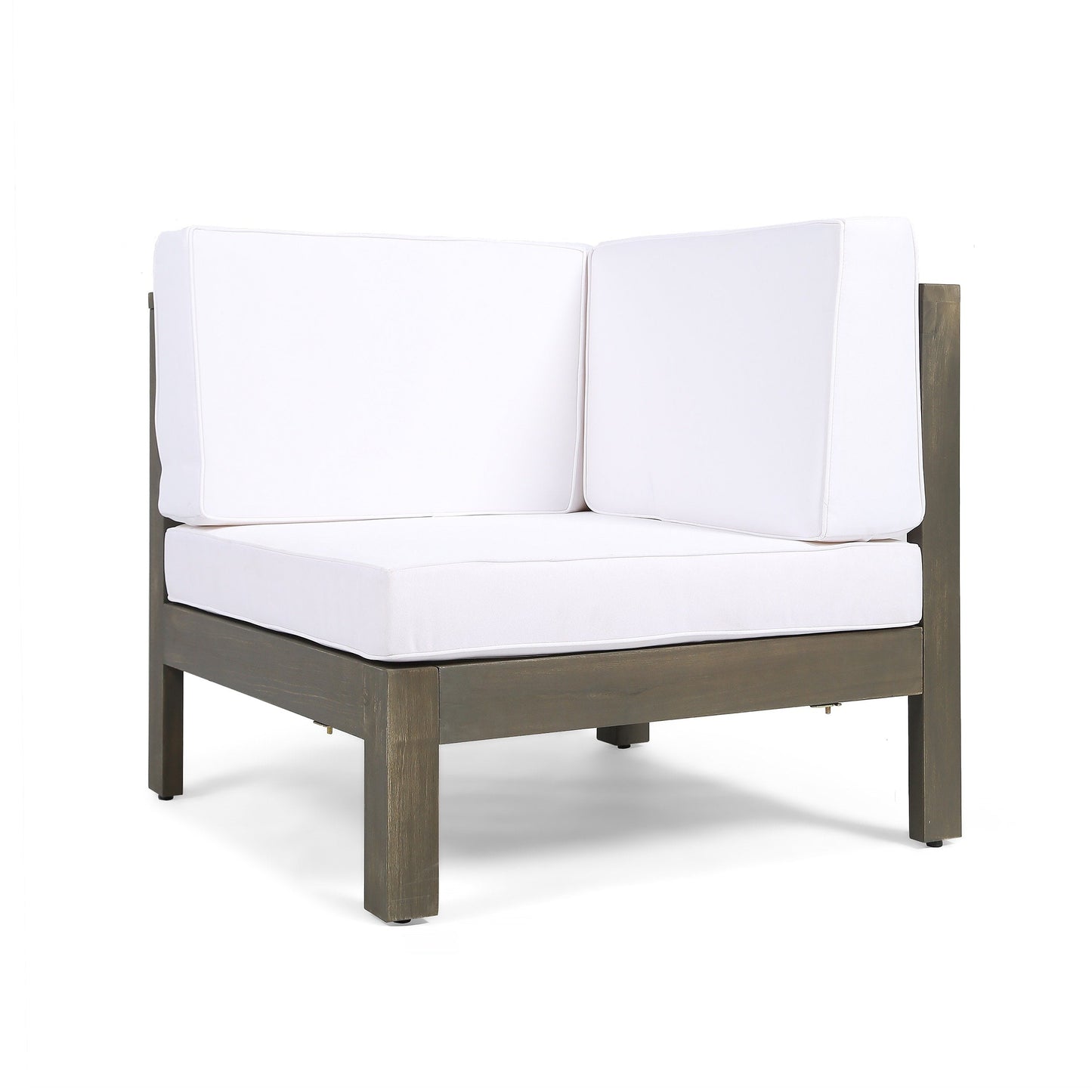 Oana Outdoor 12-Piece U-Shaped Acacia Wood Sectional Sofa Set by Christopher Knight Home
