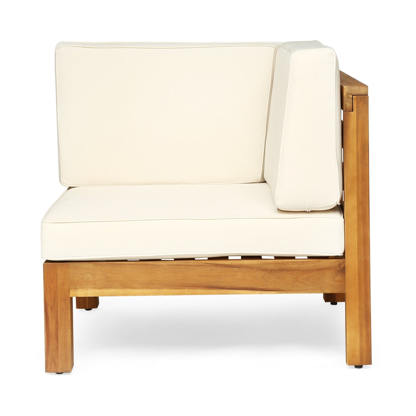 Oana Outdoor 12-Piece U-Shaped Acacia Wood Sectional Sofa Set by Christopher Knight Home