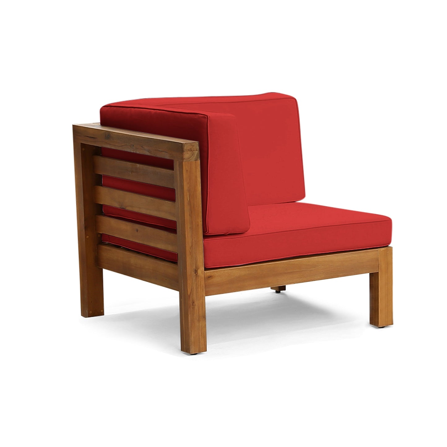 Oana Outdoor 12-Piece U-Shaped Acacia Wood Sectional Sofa Set by Christopher Knight Home