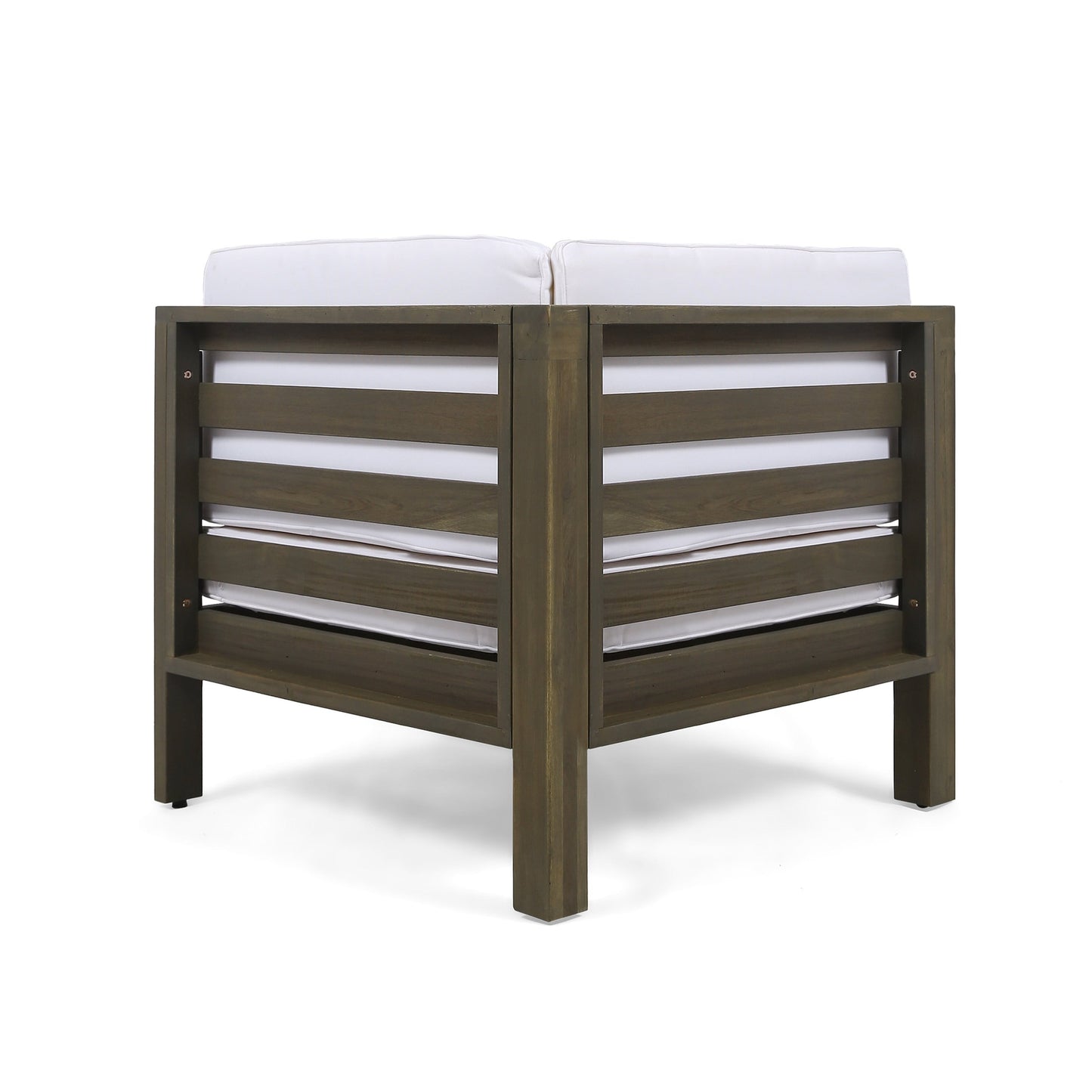 Oana Outdoor 12-Piece U-Shaped Acacia Wood Sectional Sofa Set by Christopher Knight Home