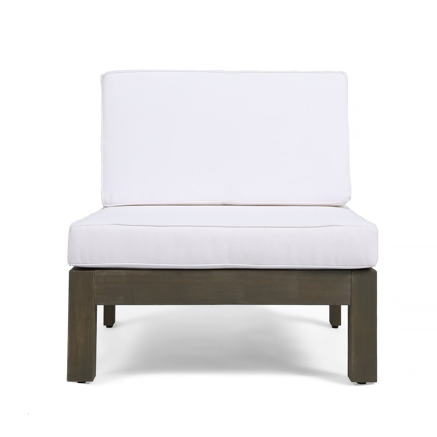 Oana Outdoor 12-Piece U-Shaped Acacia Wood Sectional Sofa Set by Christopher Knight Home