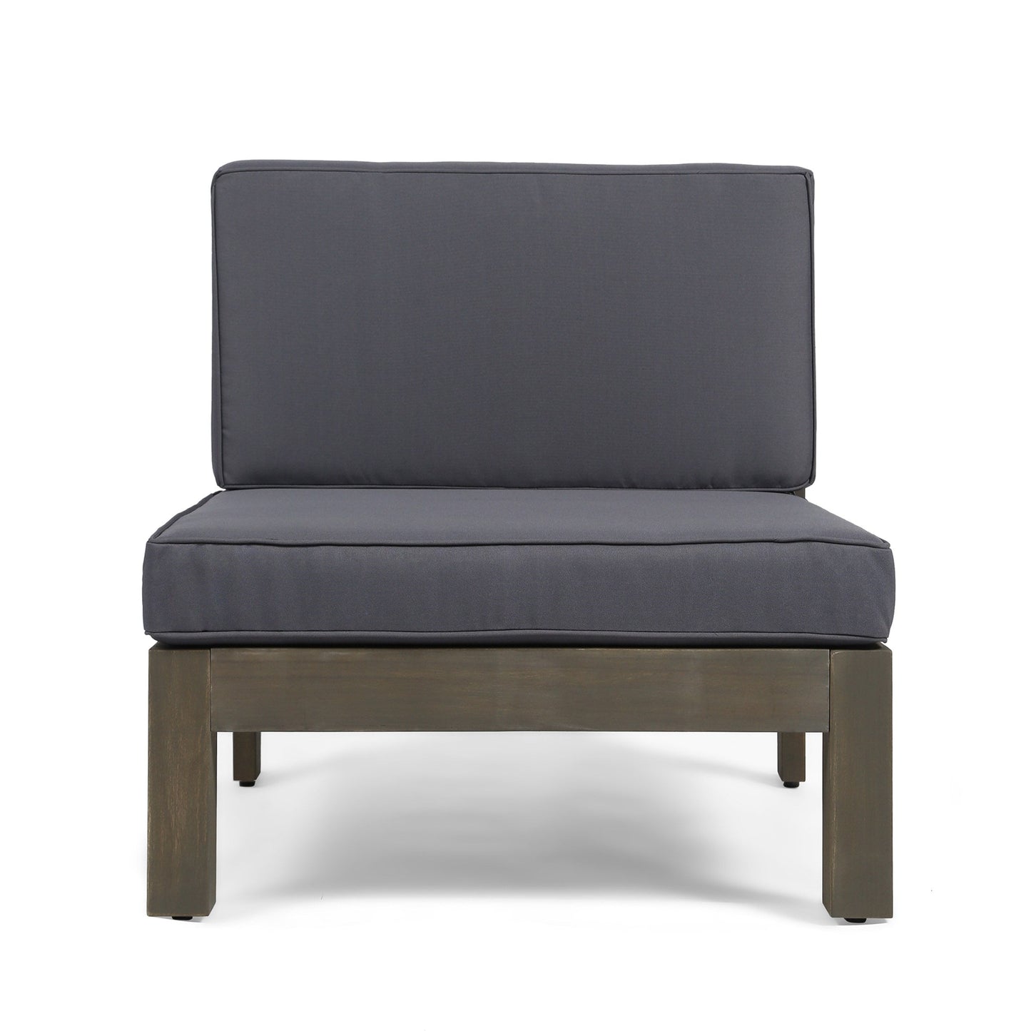 Oana Outdoor 12-Piece U-Shaped Acacia Wood Sectional Sofa Set by Christopher Knight Home