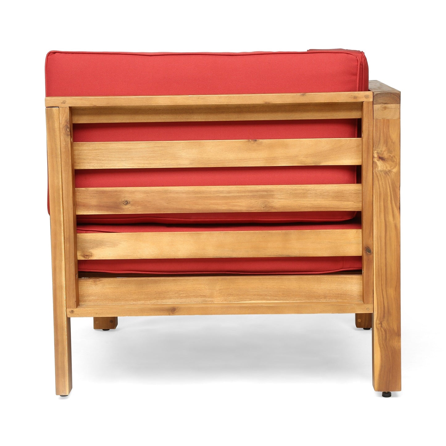 Oana Outdoor 9-Piece Acacia Wood Sectional Sofa Set with Coffee Table by Christopher Knight Home