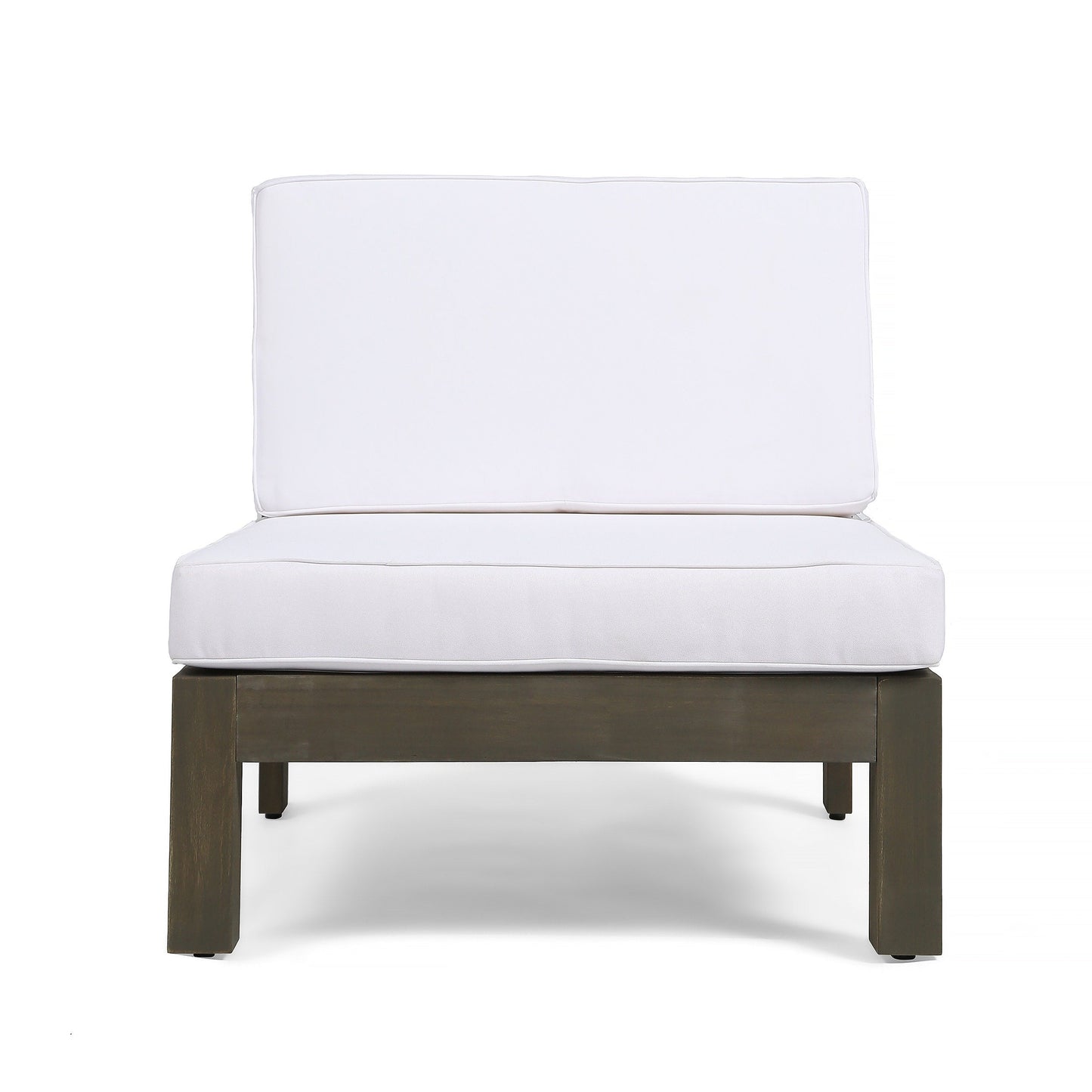 Oana Outdoor 9-Piece Acacia Wood Sectional Sofa Set with Coffee Table by Christopher Knight Home