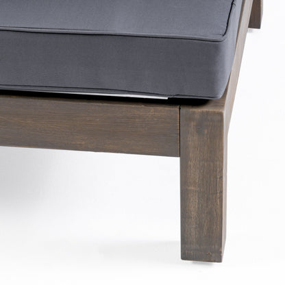 Oana Outdoor 9-Piece Acacia Wood Sectional Sofa Set with Coffee Table by Christopher Knight Home