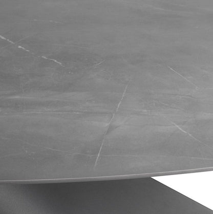 Table à manger ovale Oblo Grey