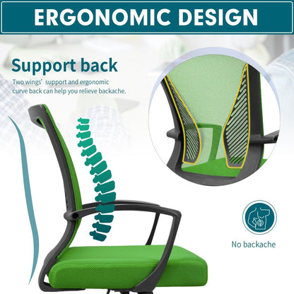 Homall Office Chair Mesh Chair Ergonomic Desk Chair with Lumbar Support