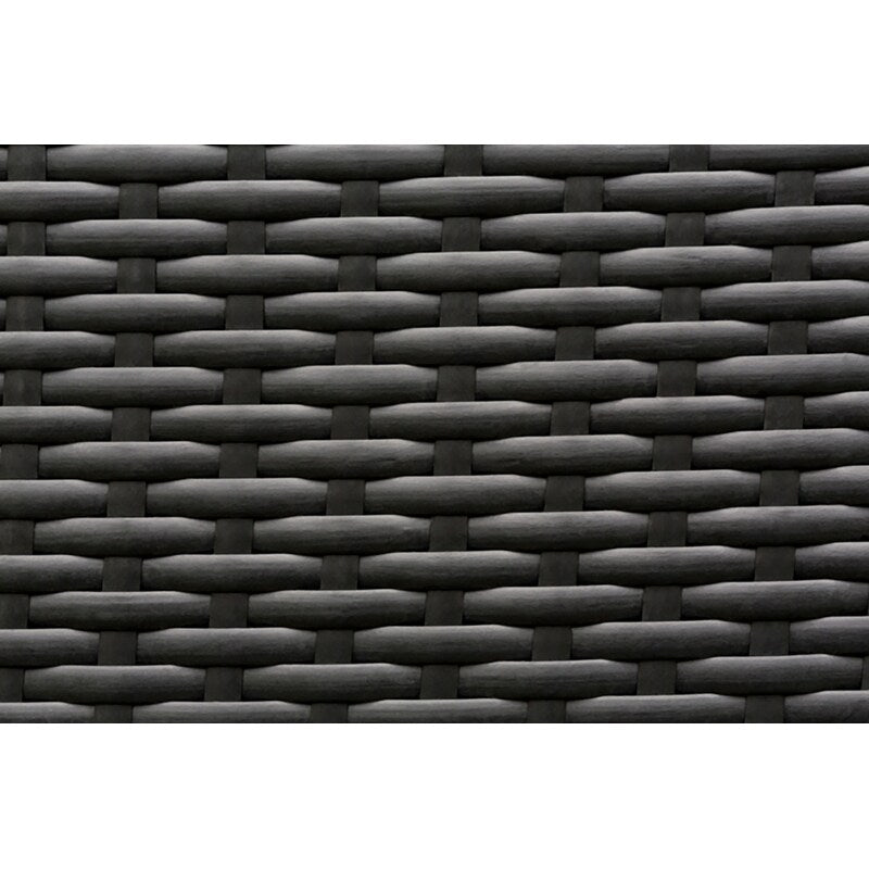 Ohana Outdoor Patio 20 Piece Black Wicker Sofa, Dining and Chaise Set