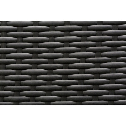 Ohana Outdoor Patio 20 Piece Black Wicker Sofa, Dining and Chaise Set