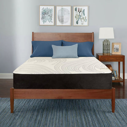 Onetan, 10-Inch Medium Plush Tight top Memory Foam Gel Foam Fully Assembled Mattress, Good For The Back
