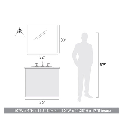 Orwell 1-Light Articulating Wall Sconce