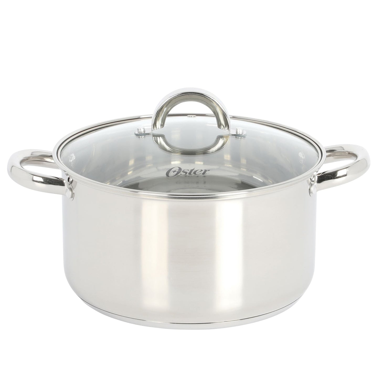 Oster Sangerfield 12 Piece Stainless Steel Cookware Set W/ Kitchen Tools