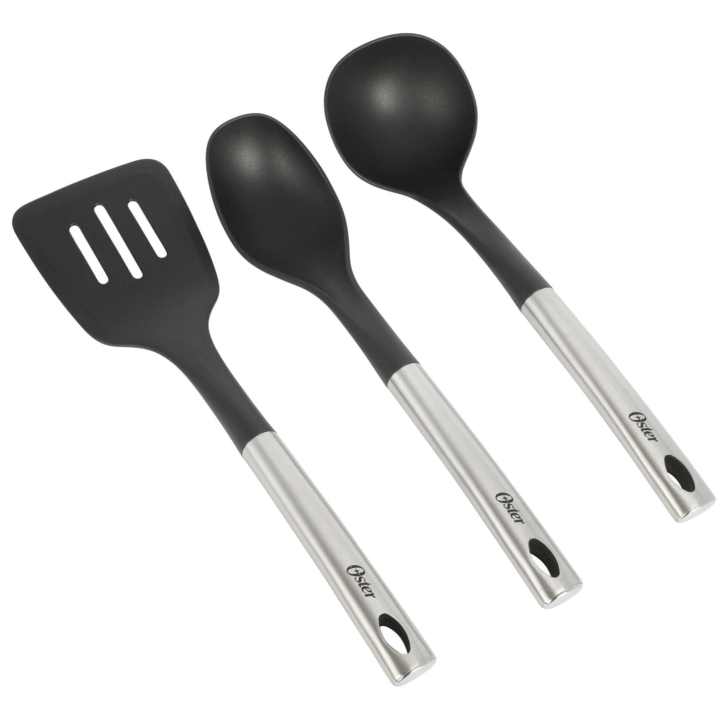 Oster Sangerfield 12 Piece Stainless Steel Cookware Set W/ Kitchen Tools