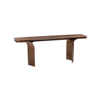Table console Othello en noyer