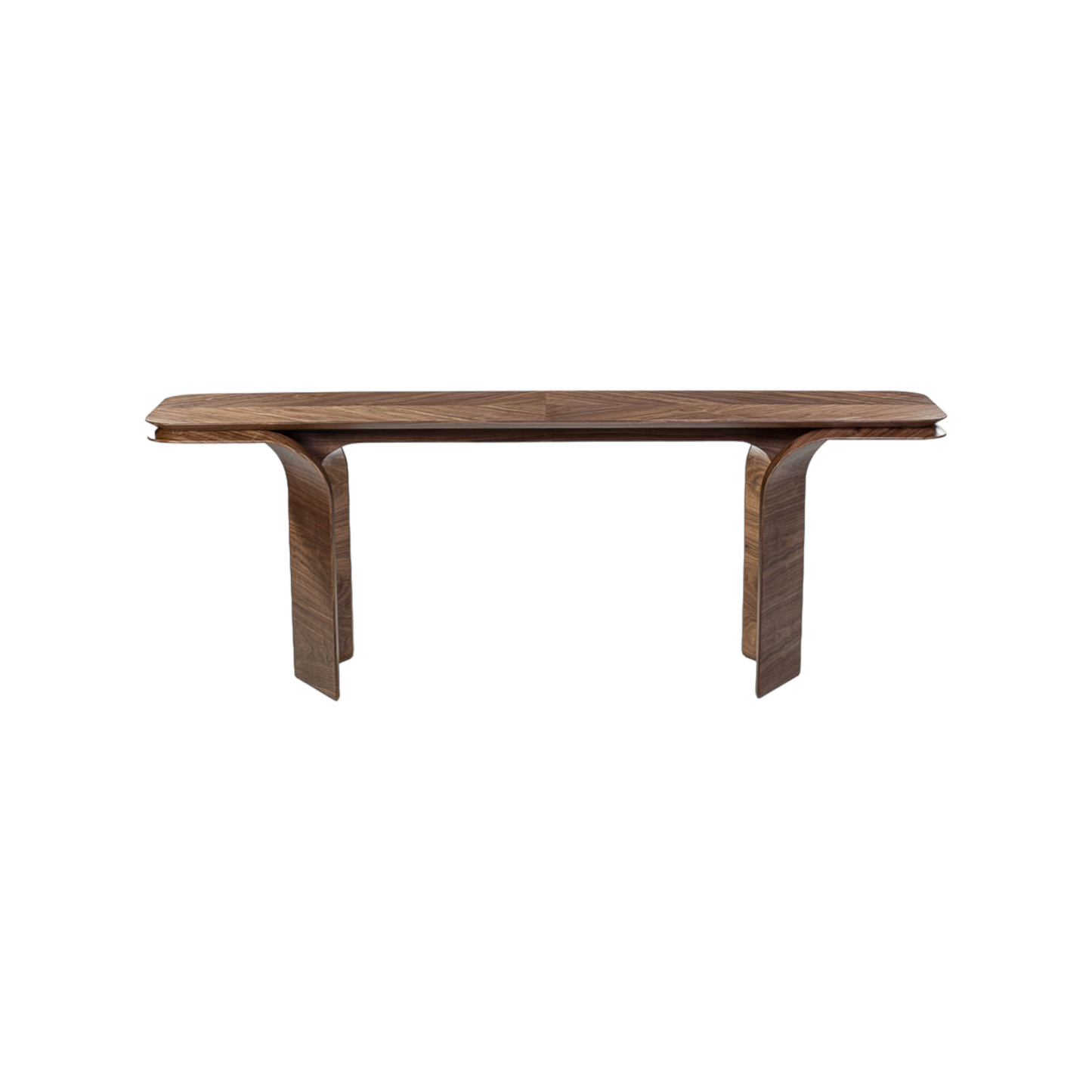 Table console Othello en noyer