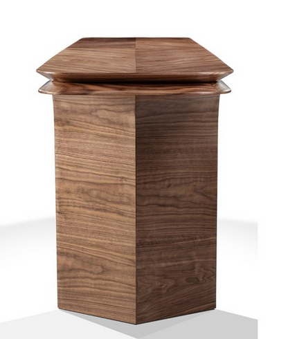 Table console Othello en noyer