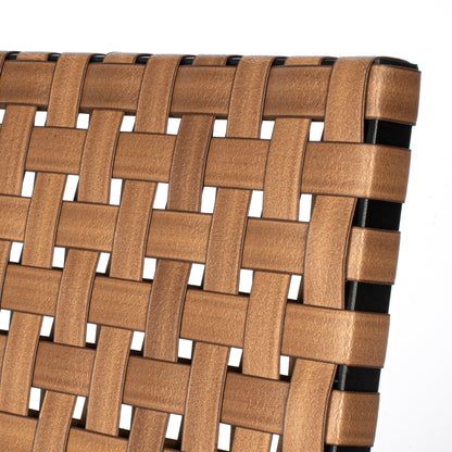 Outdoor PE Leather Woven Bistro Set