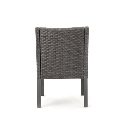 Owen Wood and Wicker 5-piece Dining Set by Christopher Knight Home