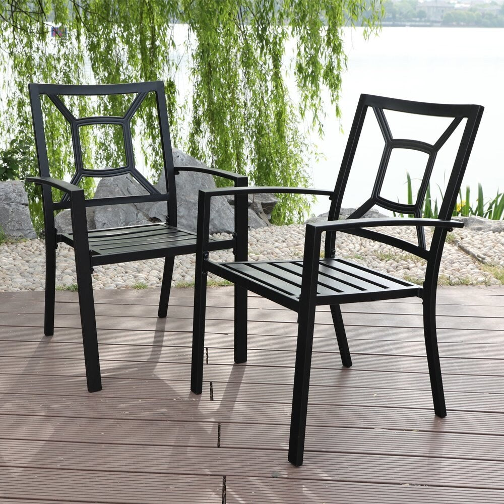MAISON ARTS Patio Bistro 3-piece Dining Set