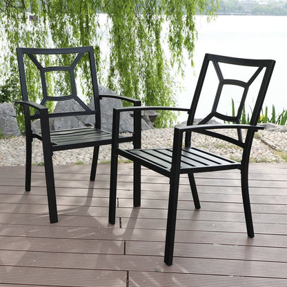MAISON ARTS Patio Bistro 3-piece Dining Set