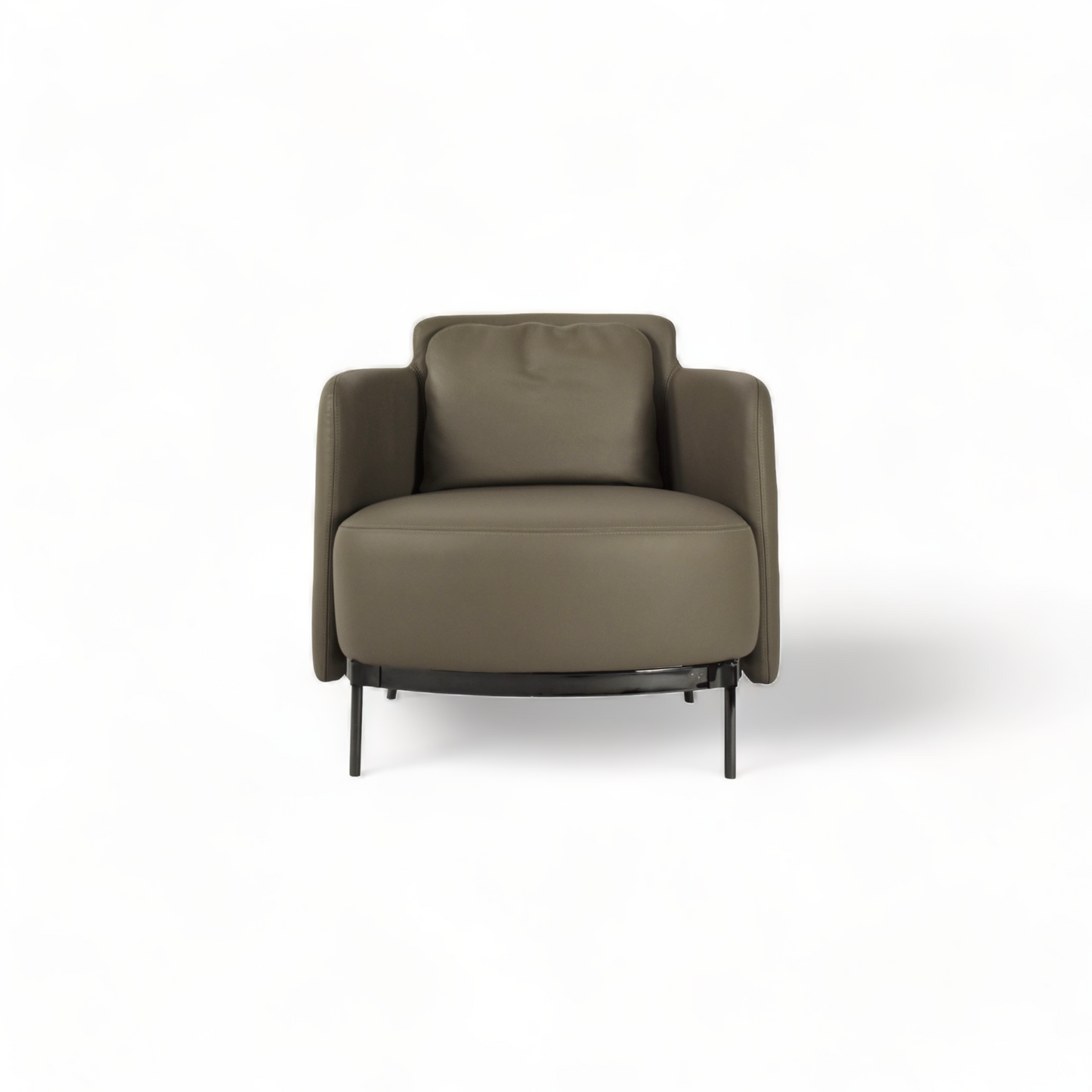 Fauteuil Darby taupe foncé