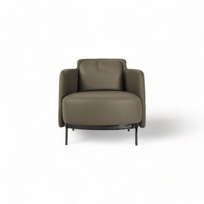 Fauteuil Darby taupe foncé